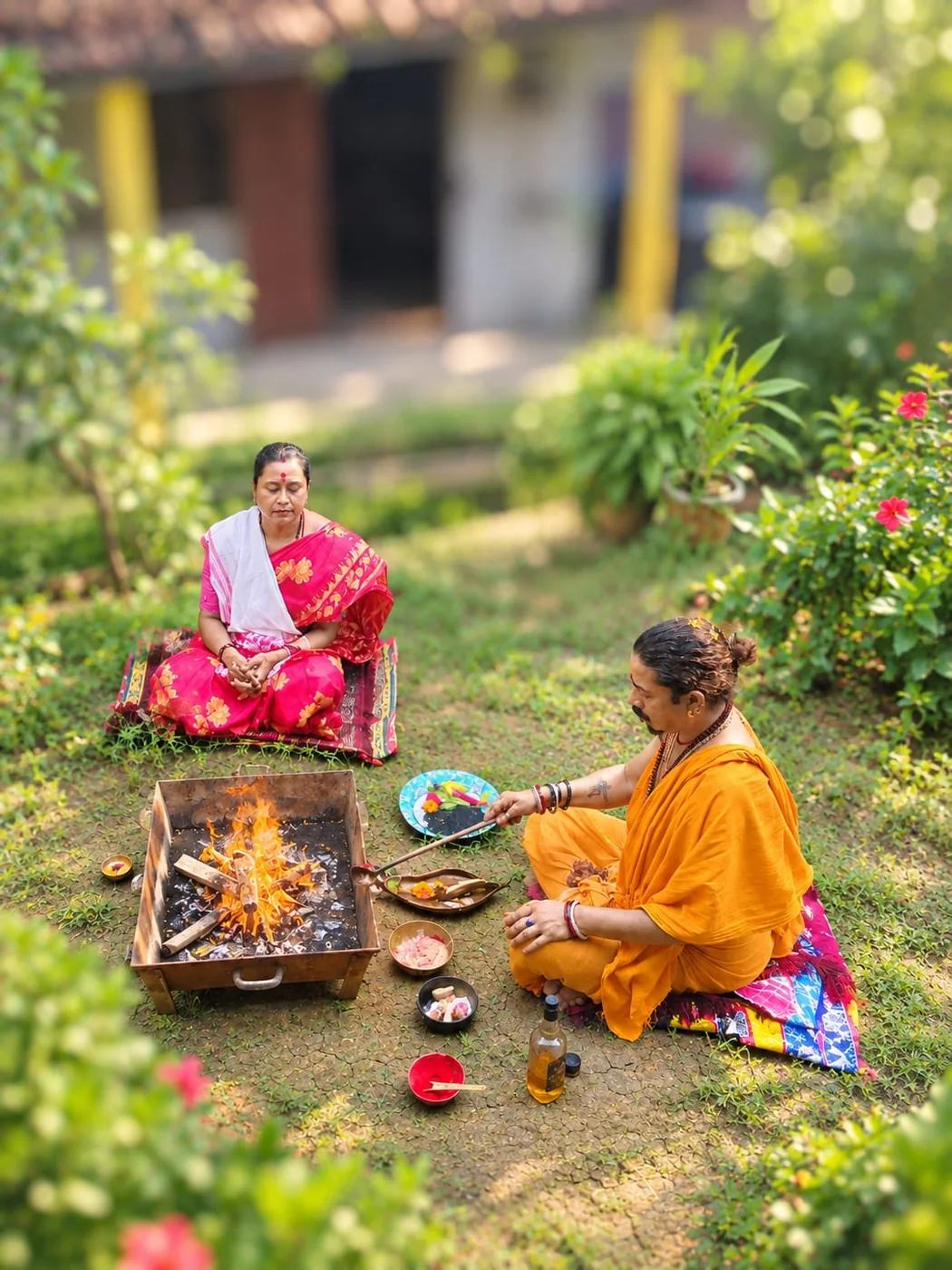 Santanu Swami — Homa & Fire Ritual